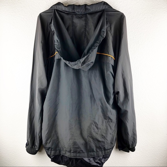 Men’s black pullover sauna sweat suit jacket S/M! - Picture 2 of 8